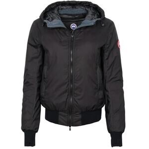 Canada Goose Dore Bomber Jacket Black Puffer Hooded size S